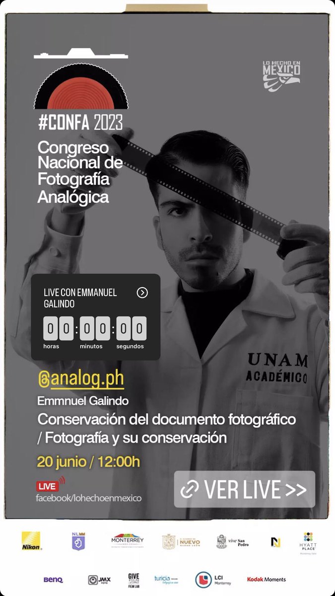 EmmGalindo's tweet photo. Hoy dicté una conferencia sobre conservación del documento fotográfico, estuvo bien. Pero es una encrucijada, entre promover la intervención por no expertos y no recomendar acciones de intervención y que sus colecciones se deterioren más. 
#CONFA https://t.co/0rrZKYMywW