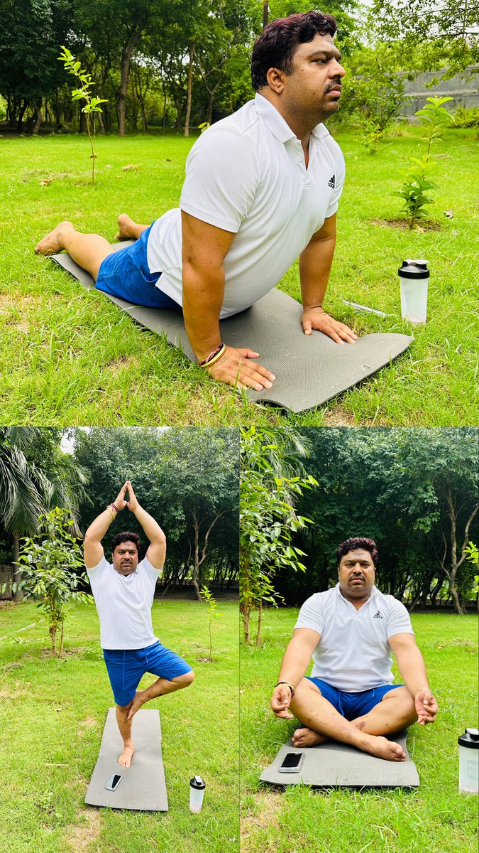 Subhasbhati7100's tweet photo. योग को अपने जीवन का हिस्सा बनाएं और एक स्वस्थ राष्ट्र का निर्माण करें अंतर्राष्ट्रीय योग दिवस की हार्दिक शुभकामनाएं 💐 https://t.co/aBl7ka1unI