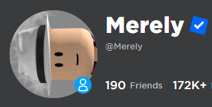 Merely (@MerelyRBLX) / X