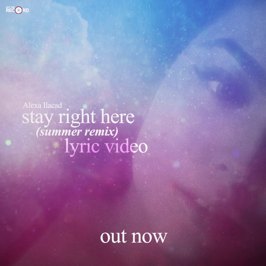 🎵 OUT NOW! 🎵 

Dive into the summer vibes with Alexa Ilacad's "Stay Right Here Summer Remix" lyric video. Get ready to sing along and groove to the infectious beats. Watch it now on YouTube! 🌞🎶

offtherecordph.lnk.to/AlexaIlacadSRH…