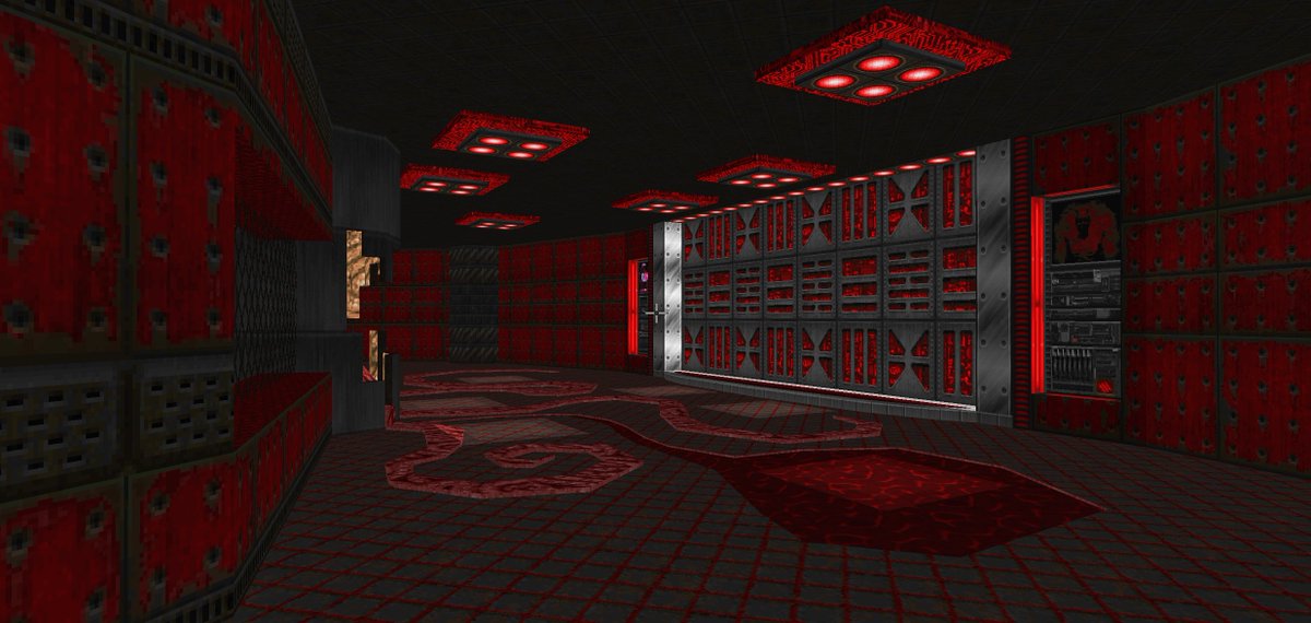 Some more progress pics of my #RAMP2023 map    

#DOOM #doommapping #mapping