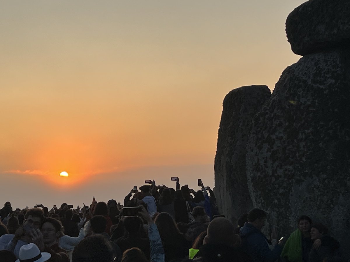 Stonehenge Summer Solstice Sunrise Celebrations