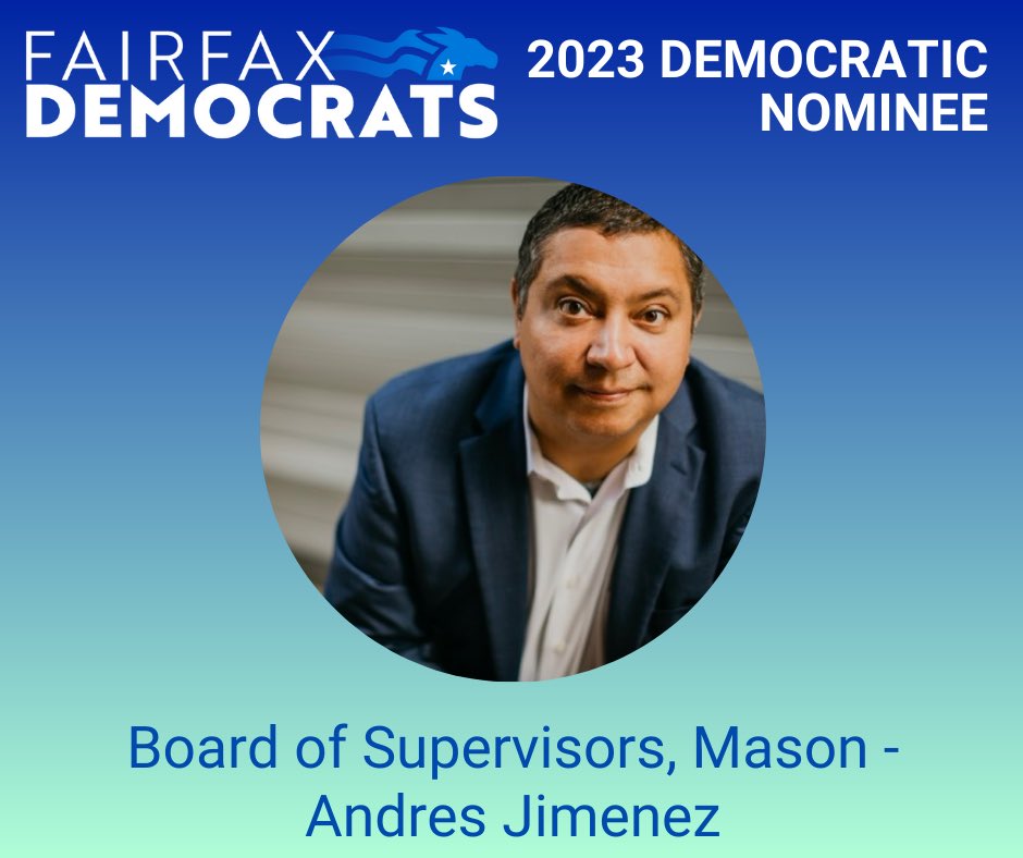 Congratulations to @andresforchange for winning the Democratic nomination for Mason Supervisor!