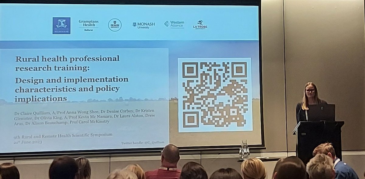 Dr. Kristen Glenister (views expressed are my own) tweet media