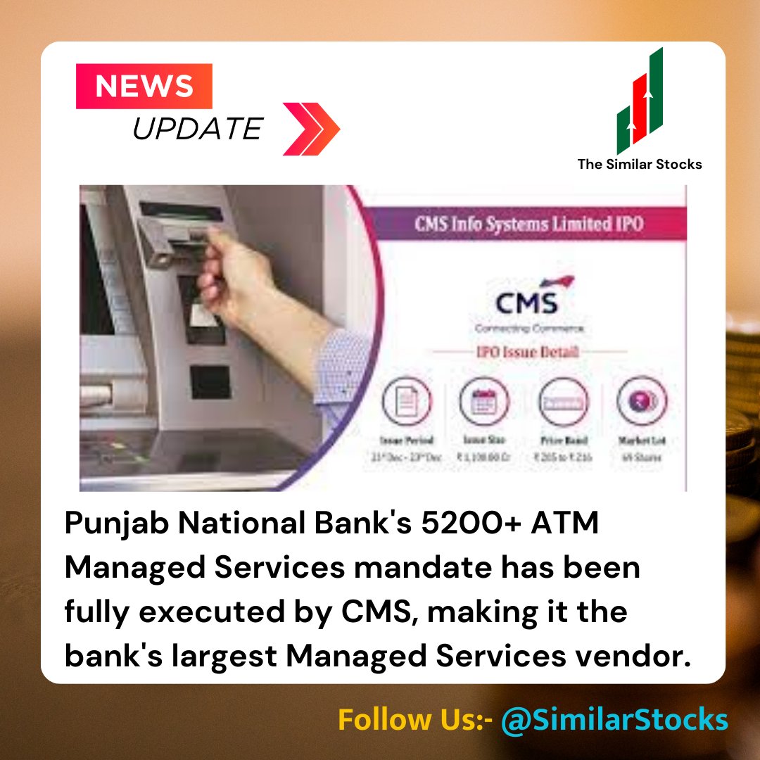 Punjab National Bank and Cms Info Systems Ltd

Follow Us:- @SimilarStocks

#KOTAKBANK #JSWSTEEL #EICHERMOT #TCS #BAJAJAUTO #TATASTEEL #INFOSYS #HCLTECH #WIPRO #TECHM #BANKNIFTY #NIFTY #HDFC #HDFCBANK  #LIC #SBIN #SBI #ITC  #TCS #ASHOKLEYLAND #RVNL #CYIENTDLM #PNB #CMSINFO