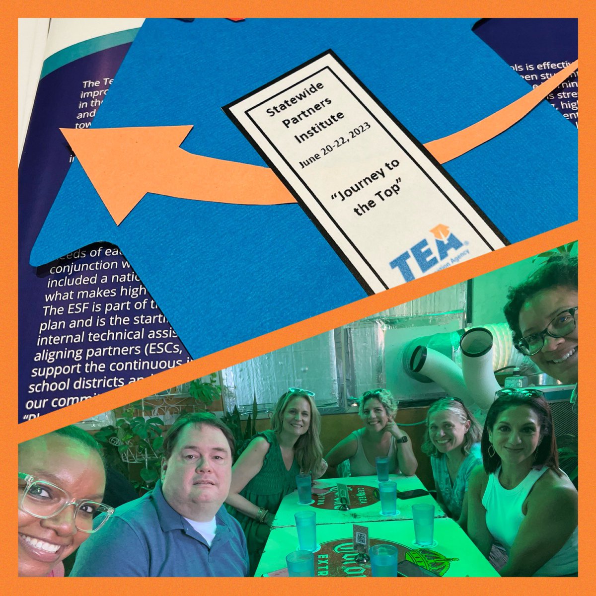 Our SI team wrapped up day one! There was so much necessary information. A team dinner was definitely needed to synthesize! #StatewidePartners #SI #D3S #SchoolImprovement #Accountability #ESF3.0 @texasces @teainfo @Region4ESC