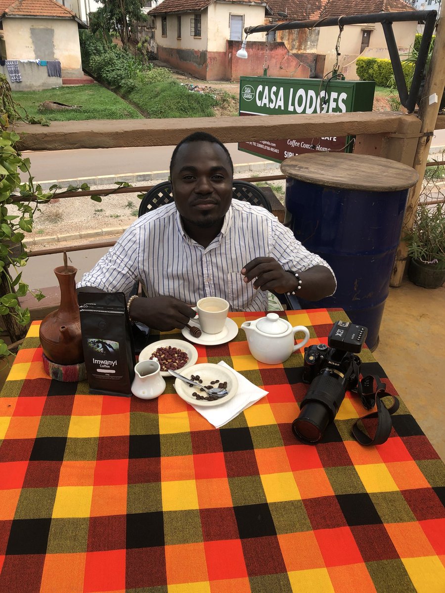 Imagine a cup of coffee ( #imwanyi) after work. 

<a href="/CasaUganda/">Casa Lodges Ltd</a>