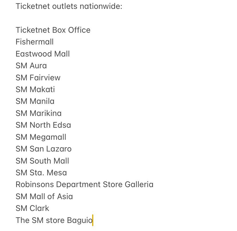  On Twitter for Those Who Plan To Buy Tickets Offline Here Are The