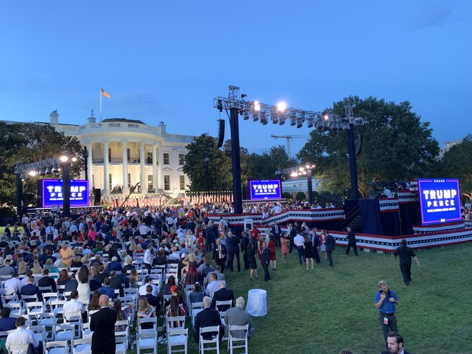 Are we going to see an #indictment for when Trump violated the Hatch Act in 2020 when he held the first ever Presidential campaign rally on the south lawn? That's a federal law that he broke. Trump is a scofflaw, and a walking crime scene. #IndictTrump
theweek.com/speedreads/934…