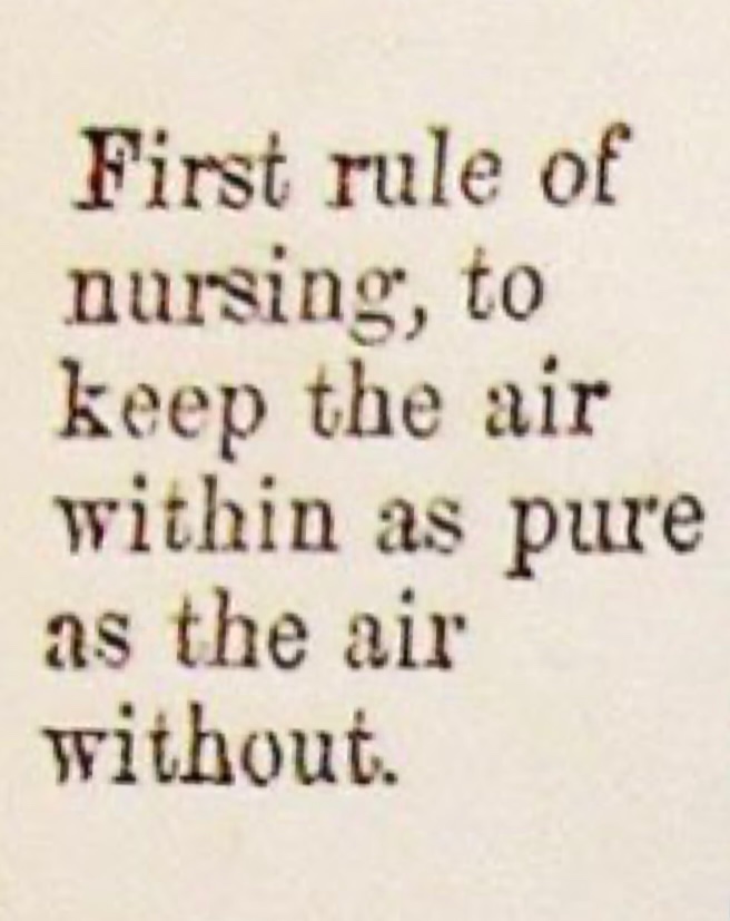 @bobjcarr @ChrisMinnsMP Here’s a clue what to do from Florence Nightingale: