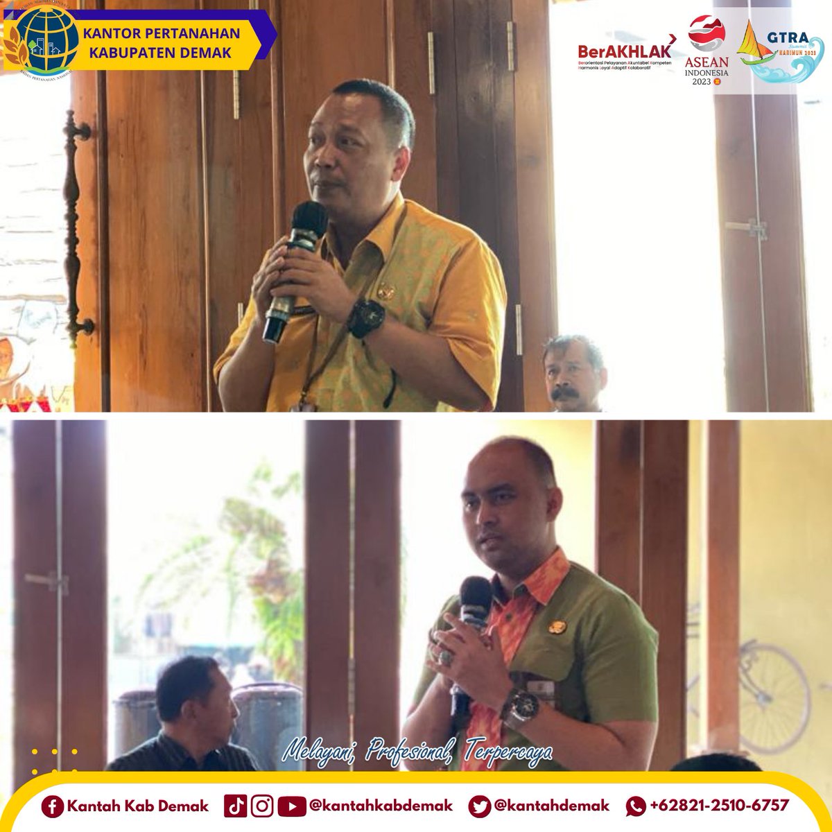 kantahdemak's tweet photo. Dalam kegiatan ini, Kantor Pertanahan Kabupaten Demak bekerja sama dengan berbagai pihak dalam penyampaian materi.
#MelayaniProfesionalTerpercaya
#ATRBPNDemak
#Simerah
#siapmelayanidenganramahdanamanah https://t.co/IHXwutywuj