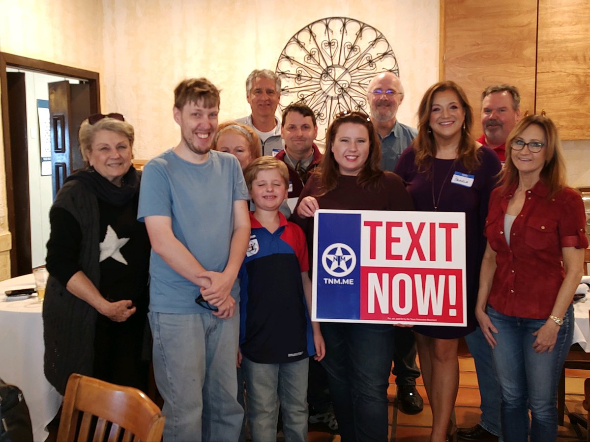 @TexasNatMov We want to TEXIT give us the Vote sign our petition