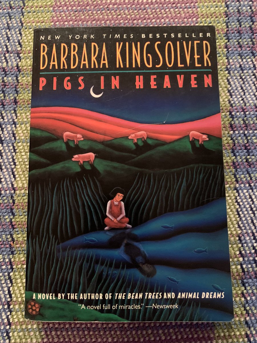SandyKrausnick's tweet photo. Barbara Kingsolver’s gift of language started years ago. We just discussed this for book club. Book #2 though it stood on its own. Loved the language. Check out an older book whilst waiting in line for Demon Copperhead. #pulitzerprizewinner https://t.co/AktneszPtR