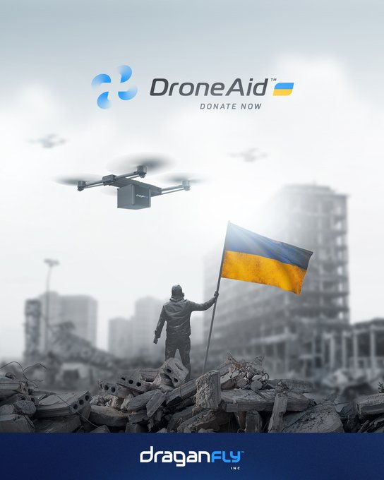 #Draganfly's drone technology is a game-changer in empowering Ukraine's first responders with the necessary information to handle emergencies effectively. Aerial perspectives and real-time data make all the difference in saving lives. $DPRO #TechnologyforGood