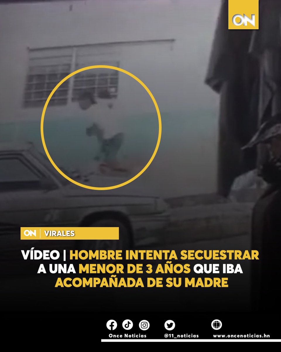 canal11hn's tweet photo. #VIRALES🟡| Gracias a la rápida acción de las personas que circulaban por la zona que pudieron evitar que este hombre pudiera secuestrar a la menor.

Mira el momento aquí:
https://t.co/CLmFJ0ti54

#intenta # secuestrar #niña https://t.co/mF7i2xKEQz