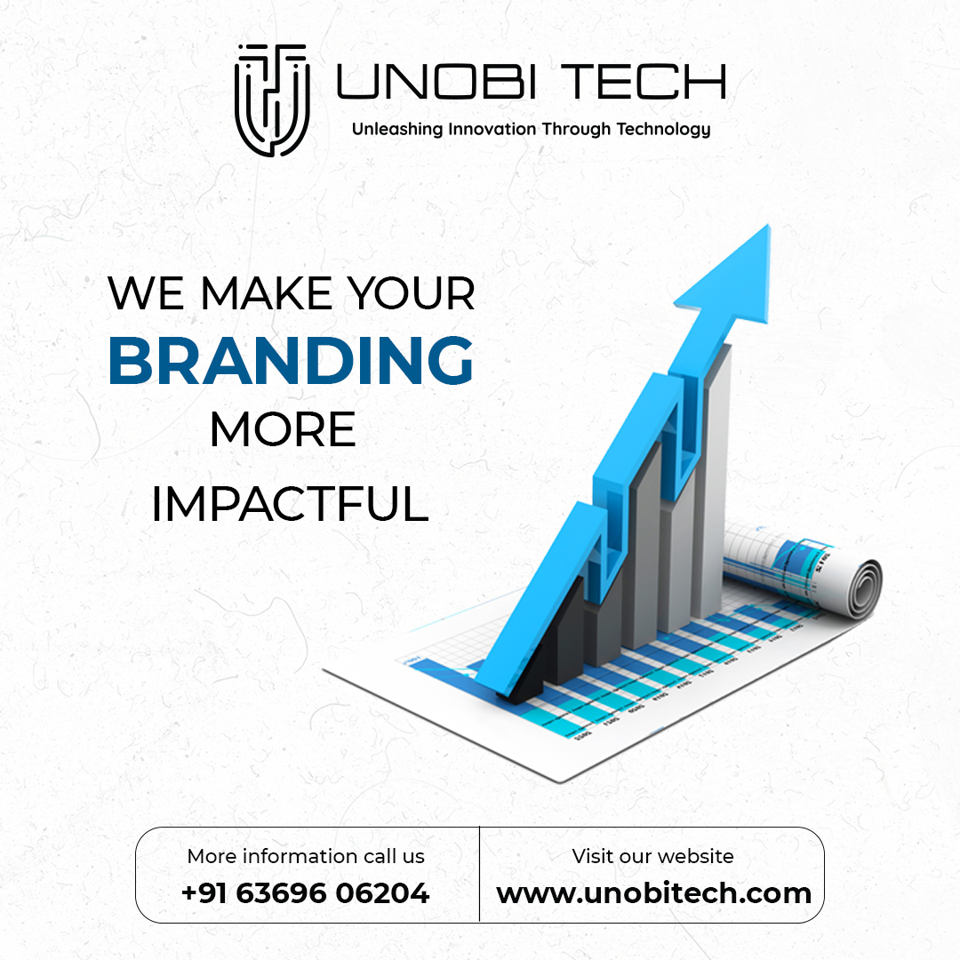 the power of branding and make your mark in the market. Stand out, be remembered, and leave a lasting impression with our expert branding solutions.
#BrandPower #MarketDominance #StandOutFromTheCrowd #MemorableImpressions #ExpertBrandingSolutions #Unobitech