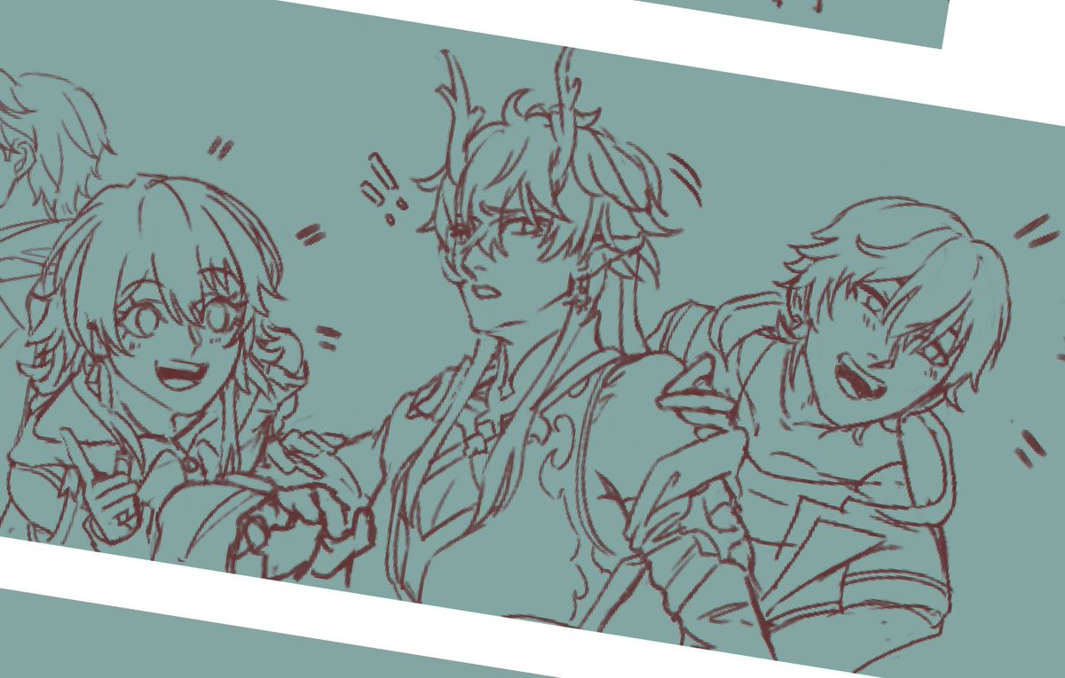 < WIP > short comic 

I am a dan heng-stays-on-the-express believer thankyouverymuch