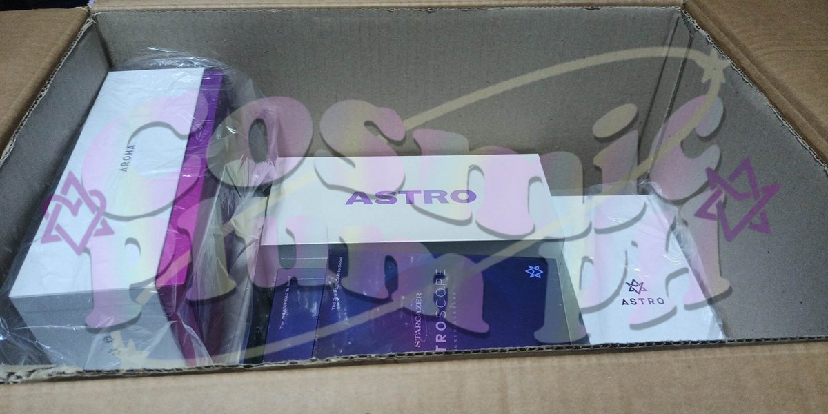 CosmicPlumPH's tweet photo. #CMPPHUpdates

ROBONG VER 2 NETA &amp; FETA, ROBONG POUCH, STARGAZER DVD &amp; BLURAY, &amp; ASTRO SG2023 ARRIVED 💜

Sorry, naging busy po ako nitong mga nakaraang araw since nagsecure po ako ticket hehe. Pero we'll pack orders today na po

Thank you for trusting us! See you sa July 2! 😊💜 https://t.co/RuxTeQ8sNS