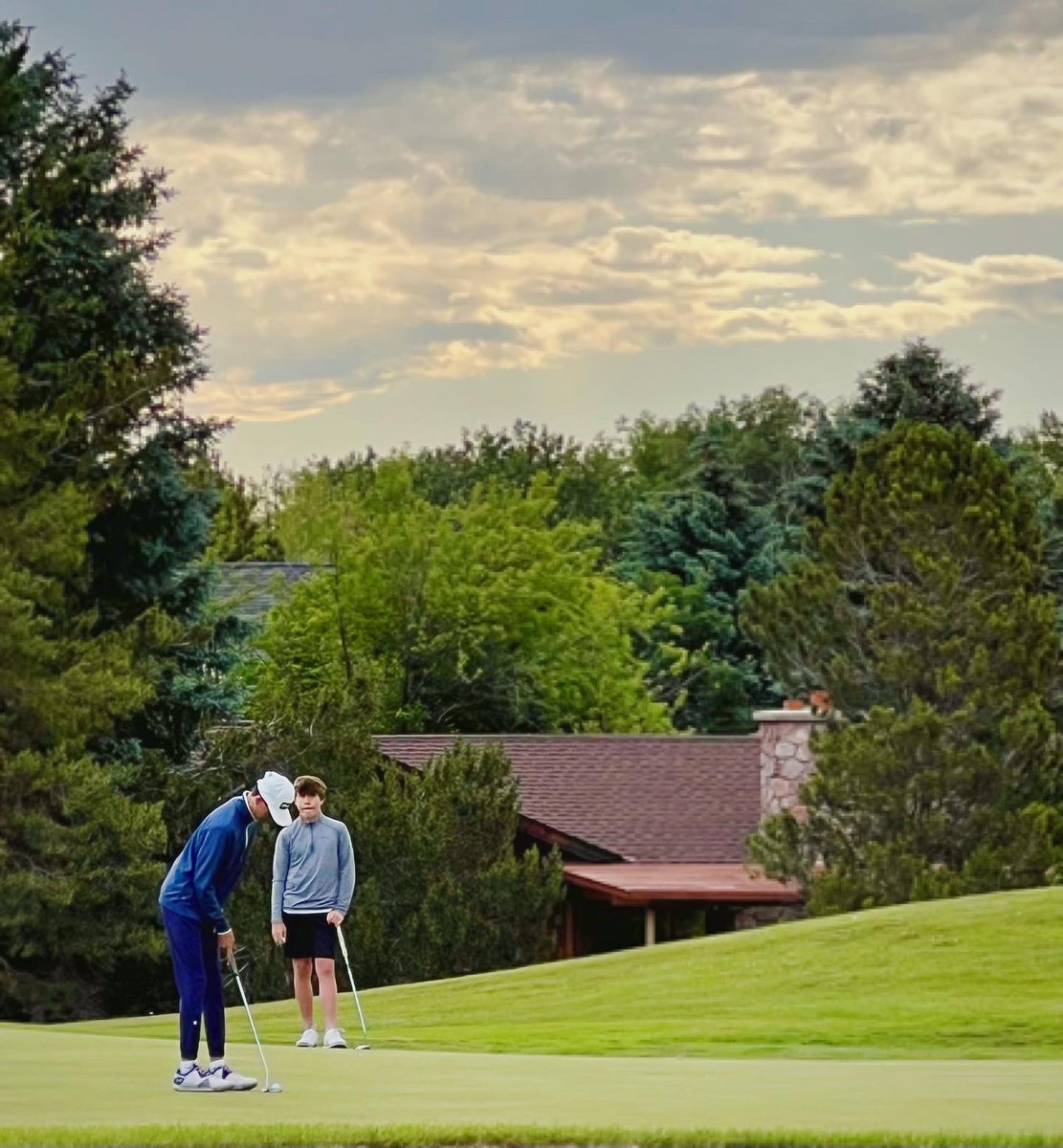 Great two days at Montana State Junior Championships in Helena. Started both days off early and cold with a first day shooting 74(+2) and Tied for second place. Second day shot 71(-1) and ended up placing 2nd at state. Had a great time and Thanks MSGA and Bill Roberts Golf Club!
