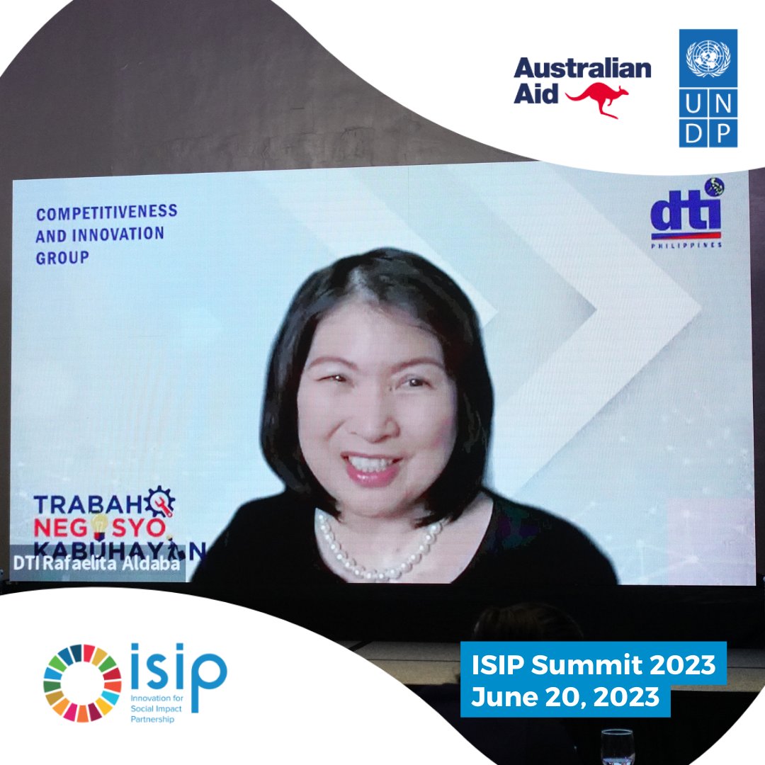 After insightful panel discussions on the ISIP results from the perspective of social enterprises, HEIs, &amp; key players in the local SE ecosystem, the ISIP Summit was concluded by DTI USec Fita Aldaba &amp; MTIT Director Hussein Briar.

#SocialImpactPH #SocEnt #ISIPSummit2023