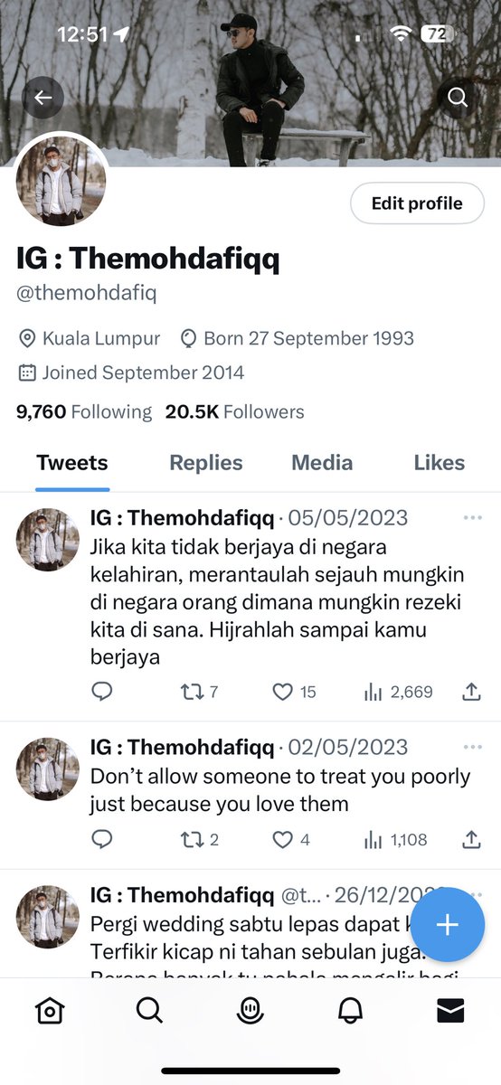 themohdafiq's tweet photo. Instagram             vs            Twitter https://t.co/TOYvXRefyk