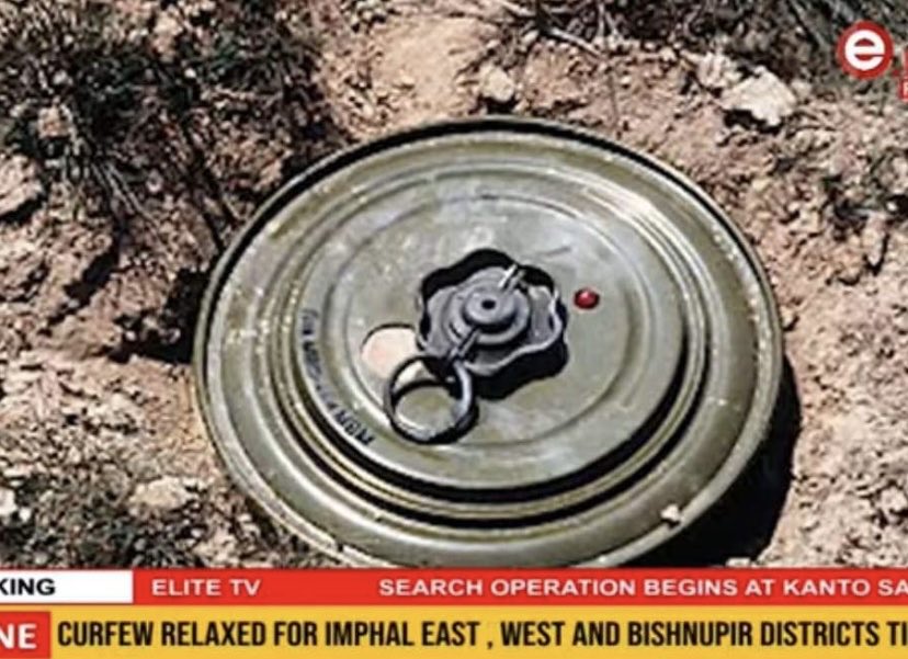 BinaNepram's tweet photo. As #ManipurViolence enters Day 50,receiving disturbing news of planting of anti-personal #Landmines by an armed group at #Heikol village #Manipur.This is a banned weapon &amp; we strongly condemn this ⁦@minefreeworld⁩ ⁦@volker_turk⁩ @UNHumanRights⁩ ⁦@India_NHRC⁩ https://t.co/oS8pWwDoMe