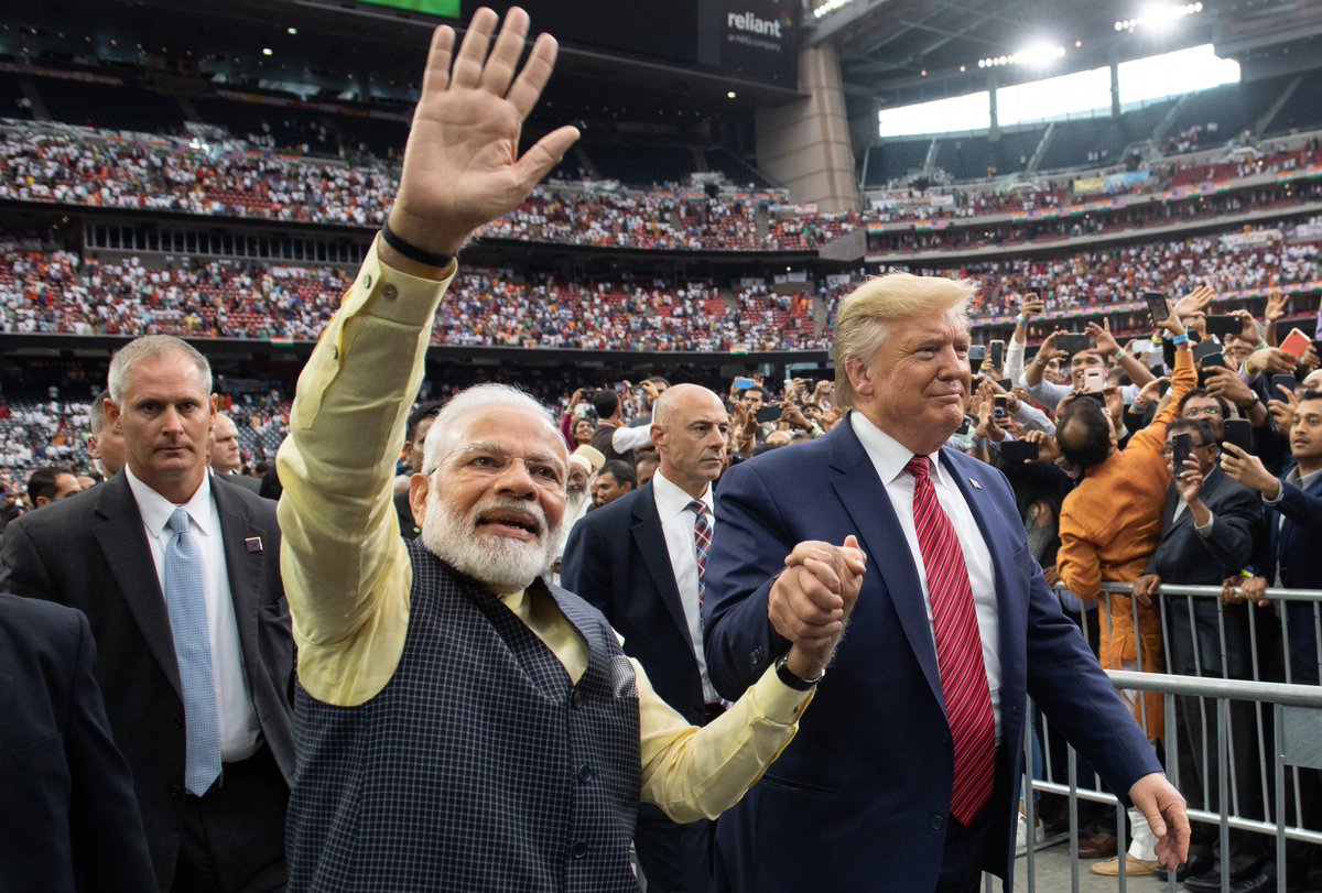 Muslim terrorists and their left-wing supporters are losing their minds that Americans love Modi and Hindus. 

Stop your whining - We stand with the PM of India! 

To my friends in India, ignore our Media; we do not believe a single word they say! 

(We know the truth - Muslims