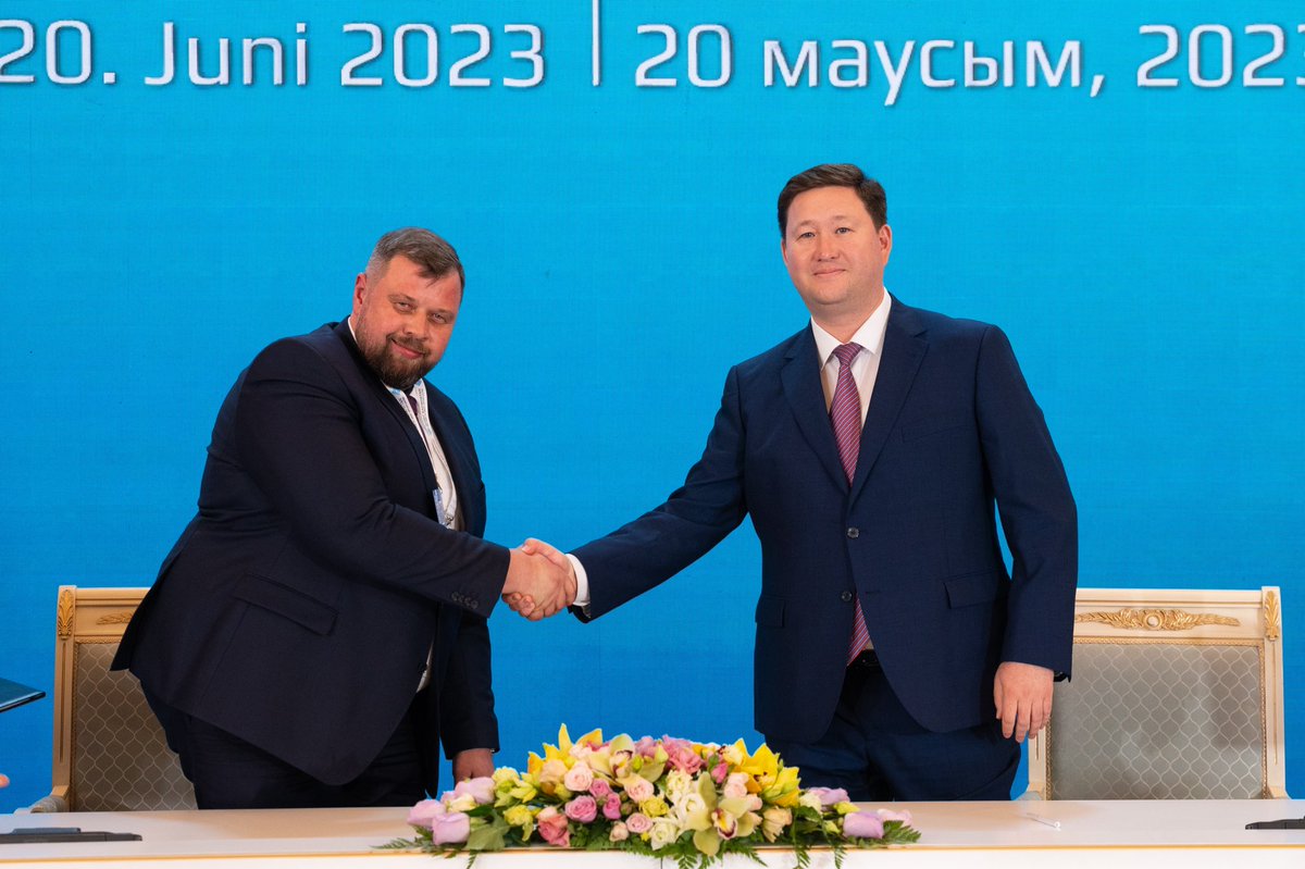 🇰🇿🇩🇪Rare Earth Metals and Energy: Kazakhstan and Germany sign documents for $1.7 billion

🔗Learn more: invest.gov.kz/media-center/p…

#RareEarthMetals #EnergyCooperation #KazakhstanGermanyPartnership #InvestmentOpportunities
#JointProjects #ProcessingIndustry #MachineTools