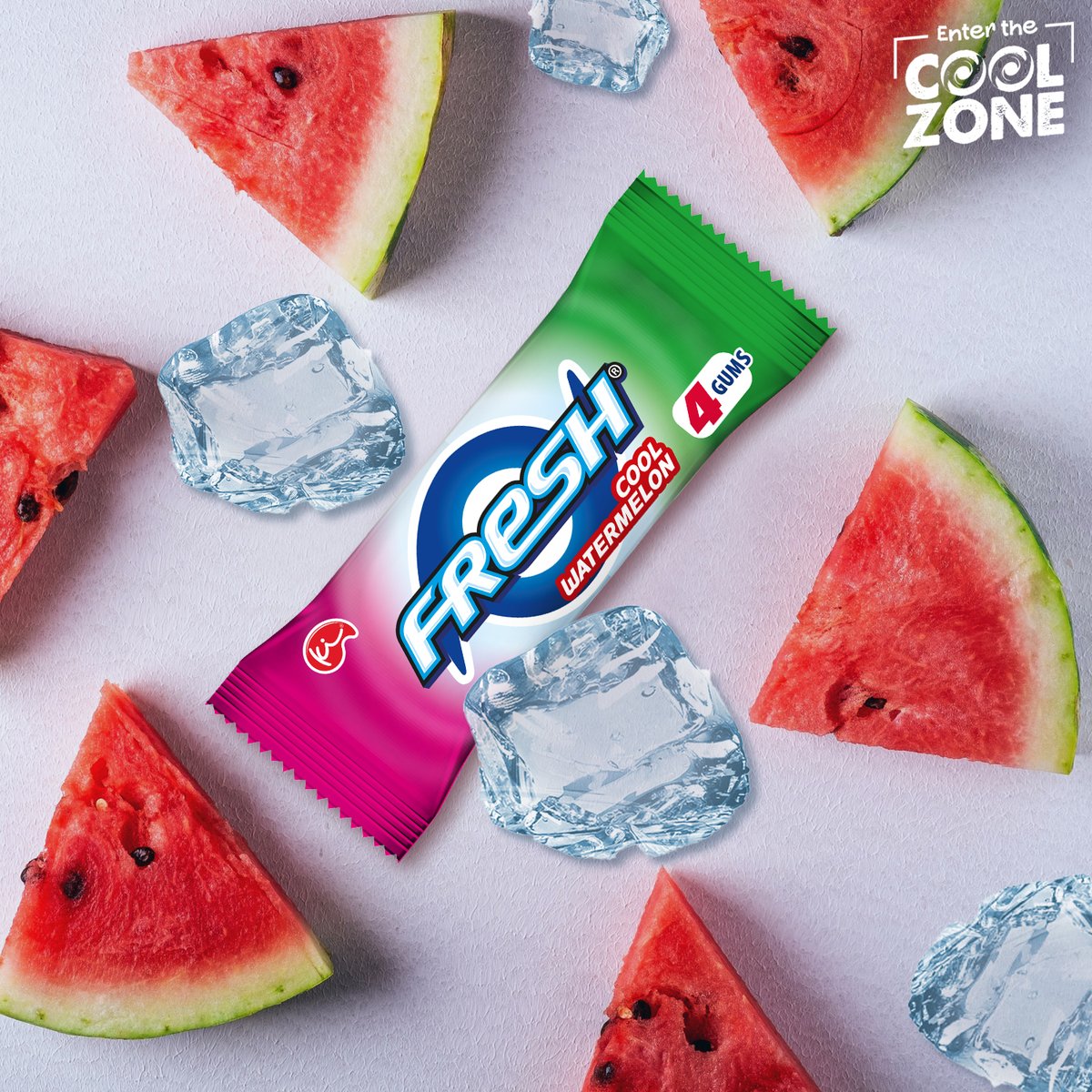 Everyone has that buddy who’s always chewing gum. Since you’re here, we suspect you are that buddy😉 #EnterTheCoolZone #FreshChewingGum