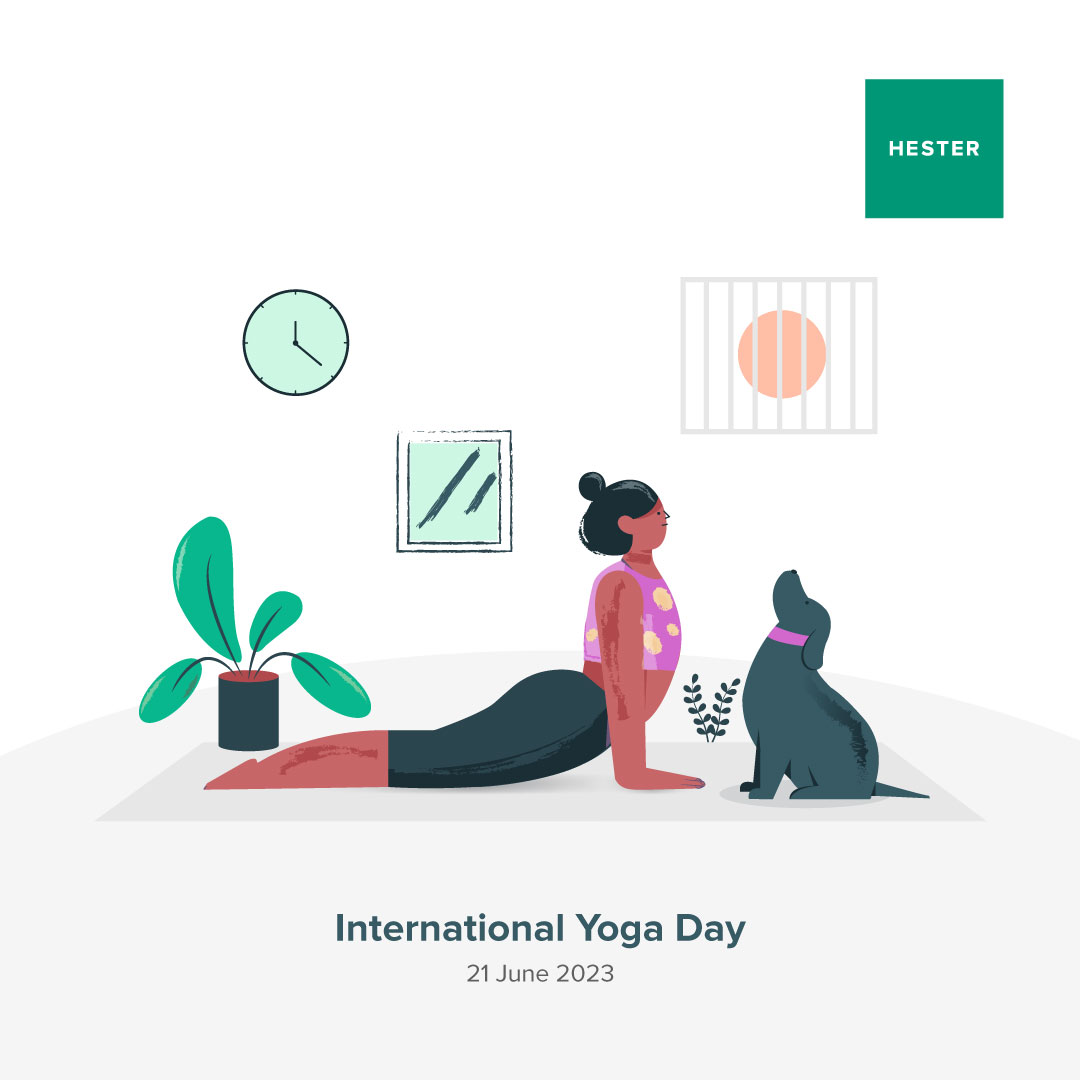 #InternationalYogaDay is a reminder to pause, breathe, and nourish your body and soul.

#Hester #InternationalYogaDay2023 #health #humanity #healthymindhealthylife