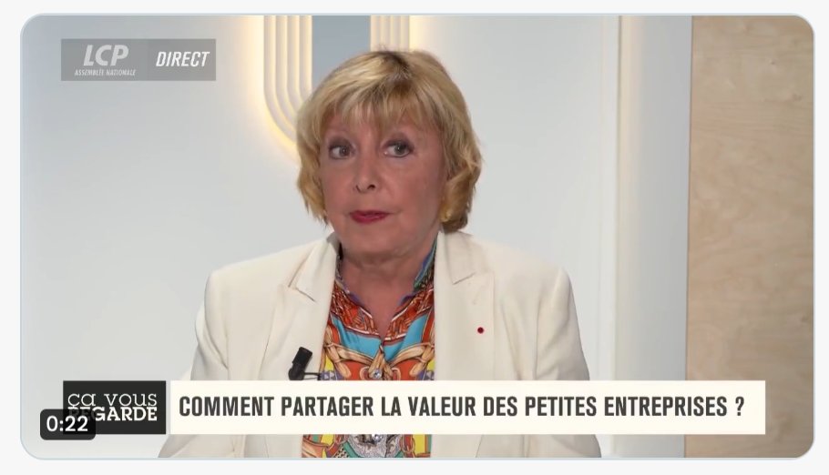 AgnesBricard's tweet photo. ÇA VOUS REGARDE - COMMENT PARTAGER LA VALEUR DES PETITES ENTREPRISES ?
@LCP Le Replay du débat du 20 juin 2023 :
@jp_mattei @AgnesBricard @Clemence_Guette
#GilbertCette @jfamadieuhttps ://lcp.fr/programmes/ca-vous-regarde/comment-partager-la-valeur-des-petites-entreprises-190529 https://t.co/4oU4KPjFR4