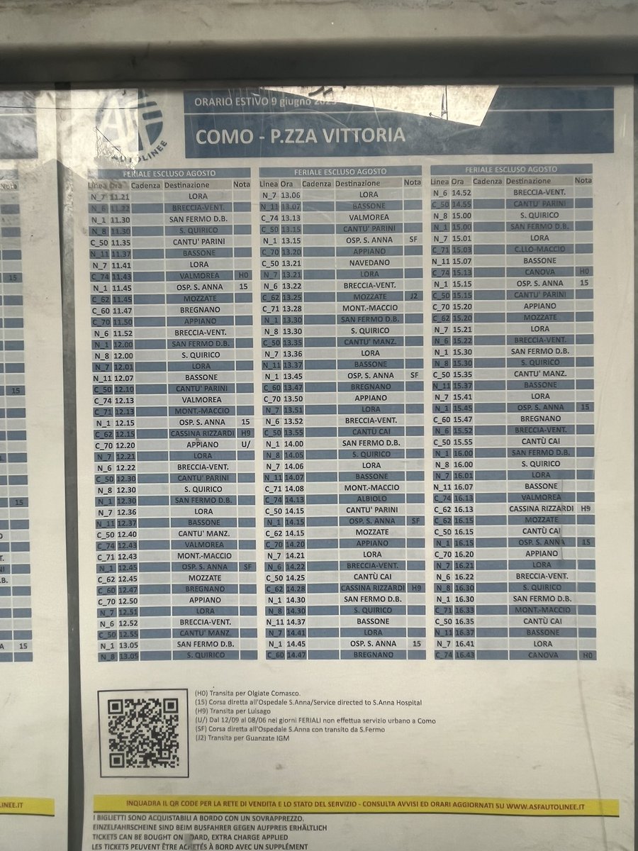 ma esiste qualcuno che davvero sa leggere gli orari del bus?