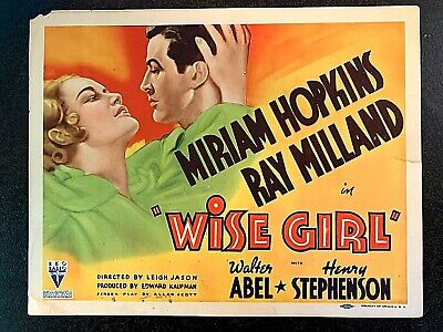 #NowWatching #227 'Wise Girl' (1937) with #MiriamHopkins #RayMilland #ClassicMovies #ClassicFilms #LetsMovie #OldHollywood #TCM #TCMParty #ComedyMovies #ComedyFilms 
#2023MyMovieList