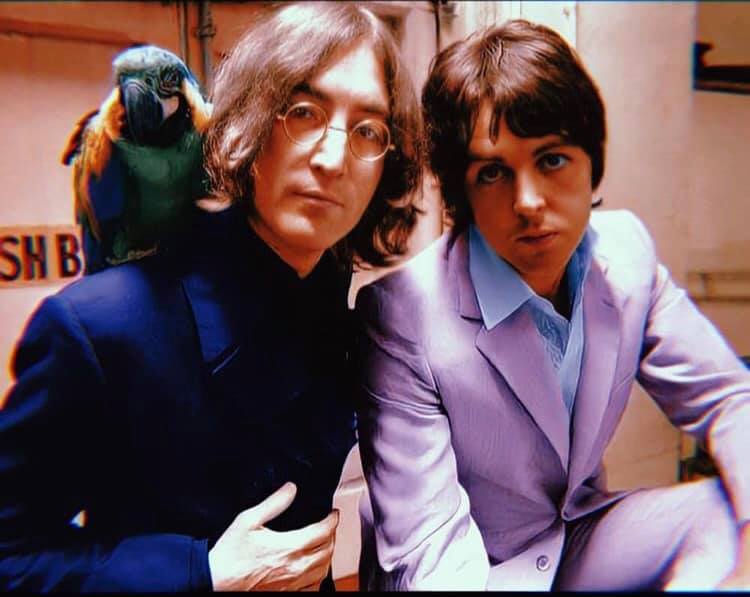 John and Paul, 1968
#TheBeatles