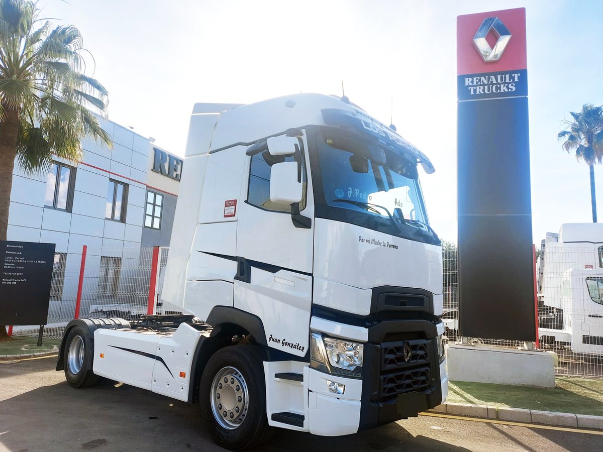 VEINLUC's tweet photo. ð· ð
œðð
Žð
ð· ð
Žð
œððð
Žð
¶ð·ð·
OCASIÃN ð·
Estamos felices de anunciar la entrega de este Renault Trucks España a nuestro nuevo cliente Juan Rafael González Zurera ð·
Disfrutando ya de su primer ð·#RenaultTrucks #T480 #HighCab #PackFuelEcoð·
Muchas gracias por confiar en #Veinluc https://t.co/LShaapOABO