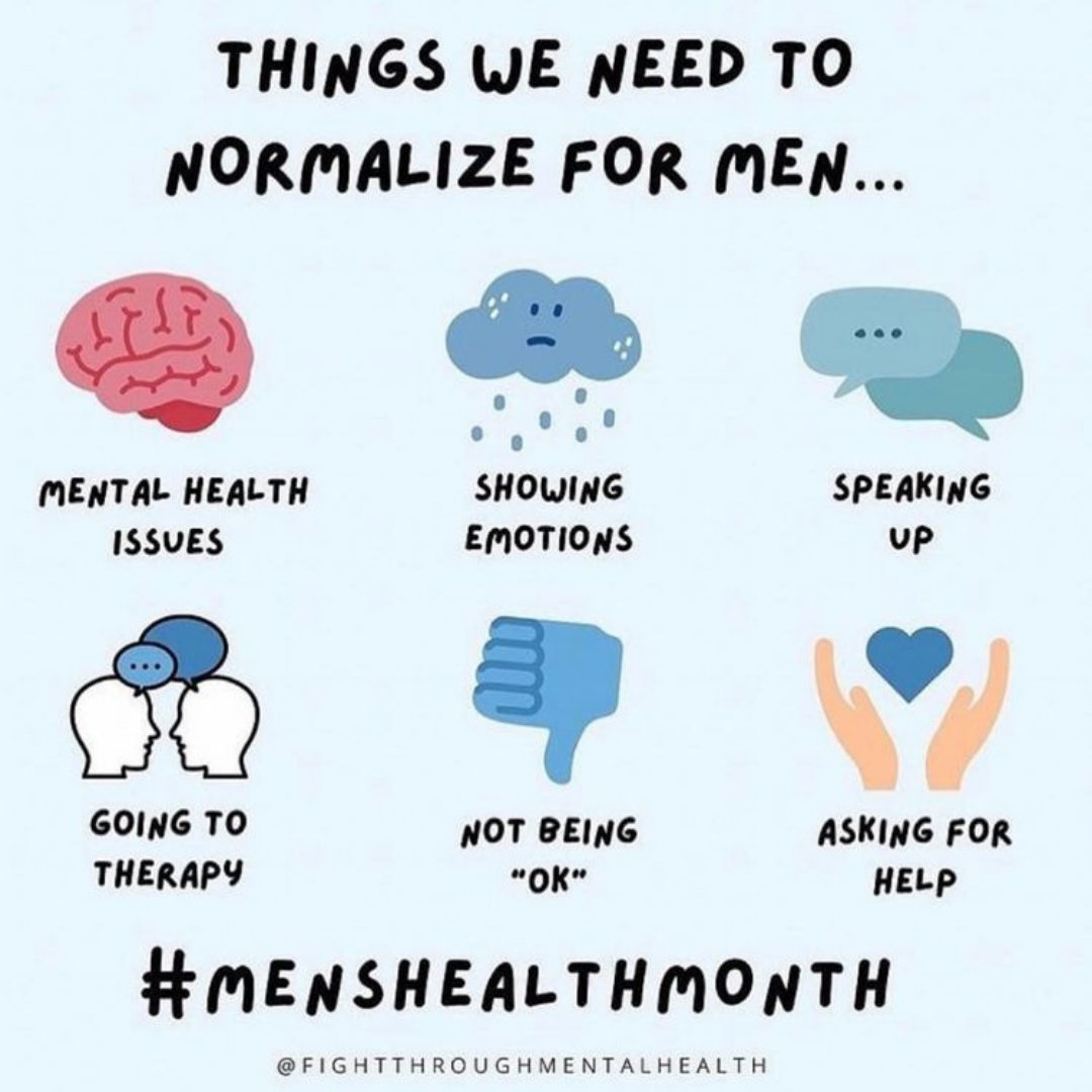 Did you know that 1 in 5 men experience a mental health issue at some point in their lives? Yet, the stigma surrounding men's mental health continues to persist. It's time to break the silence and open a much-needed conversation.

#MensMentalHealthMatters #knus #feelbetter