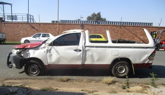 Salvage vehicle, Toyota Hilux (GT004212) for sale and now open to offers through our website gtsalvage.co.za or on 011 241 7700. You can visit our yard at 34 Amsterdam Avenue, Selby, Johannesburg.

gtsalvage.co.za/product/toyota…
#salvagevehicle #forsale #makeanoffer #salvageyard