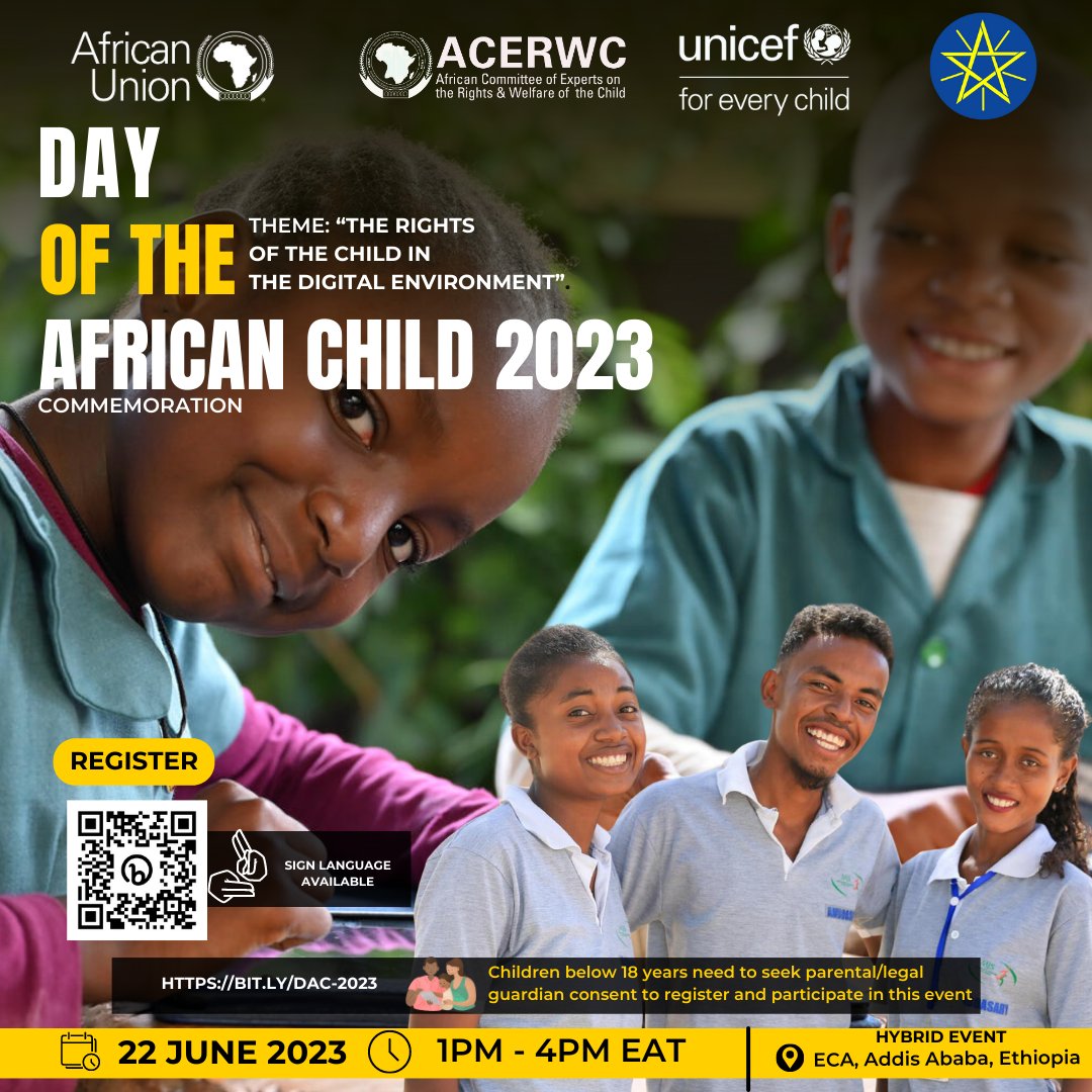 Children are critical digital diet consumers and it is very important they are heard in matters concerning them. The African child is invited to this discussion TOMORROW. We wish to listen to your child too. BIT.LY/DAC-2023 #DAC2023 #SafeOnline