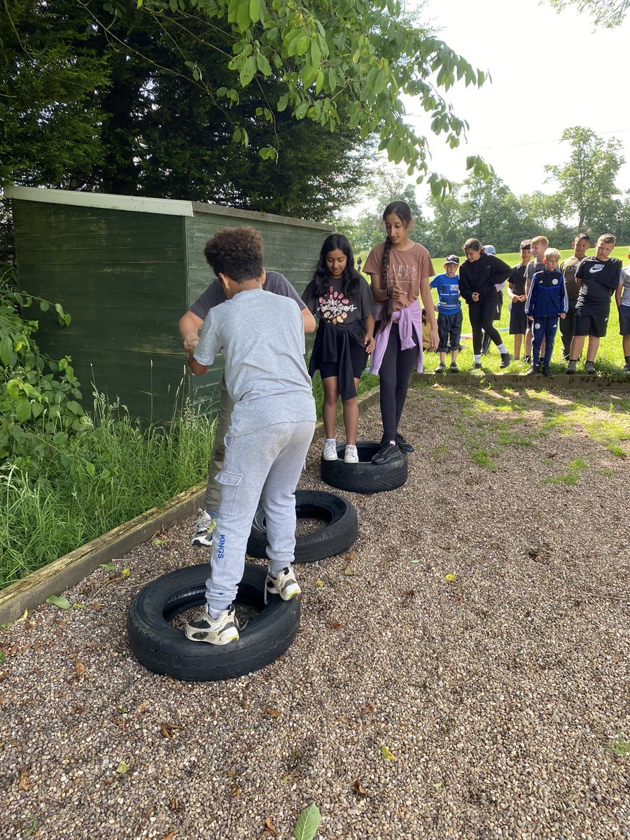 Teamwork skills this morning