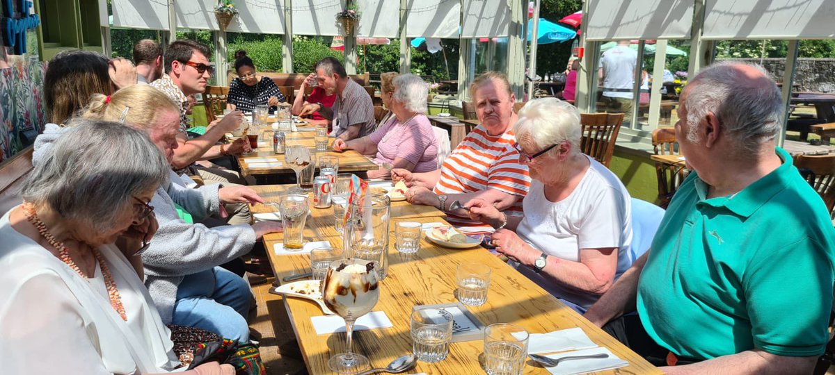 Piltonequality's tweet photo. Last Friday our Chummies Club visited @YeOldeInn for lunch. 

The sun was shining as we booked out the lovely conservatory, with some even sitting outside to enjoy the early Scottish summer. 

Thank you to the staff for the fantastic service and meal  - we’ll definitely be back! https://t.co/AQ0zMsNrw9