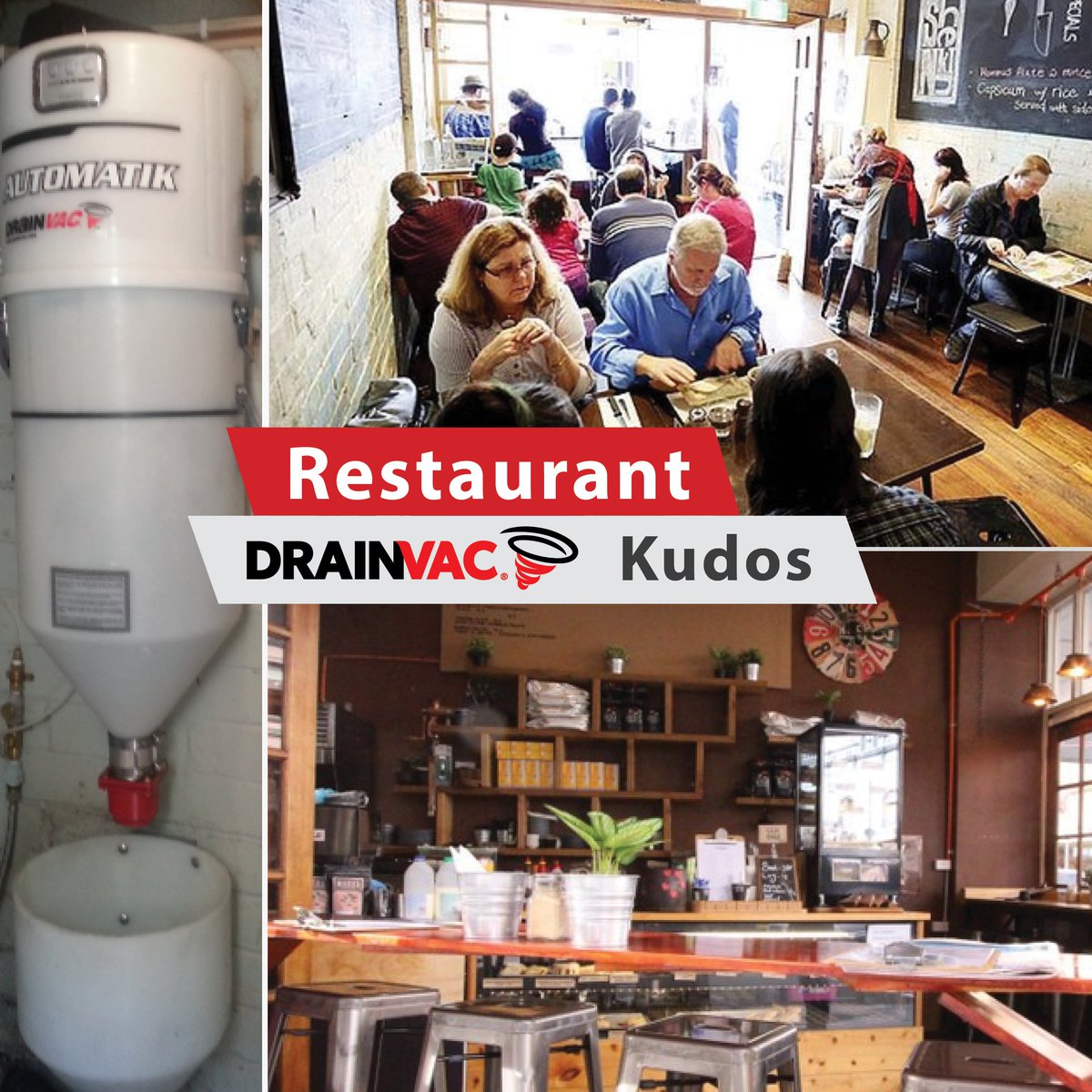 #DRAINVAC #KUDOS The ideal way to clean restaurants & cafes! 
 
#resturants #cafes #floorcleaning #ductedvauum #centralvacuum #dryandwet #facilitymaintenance #kitchens #commercialkitchens #productionkitchens