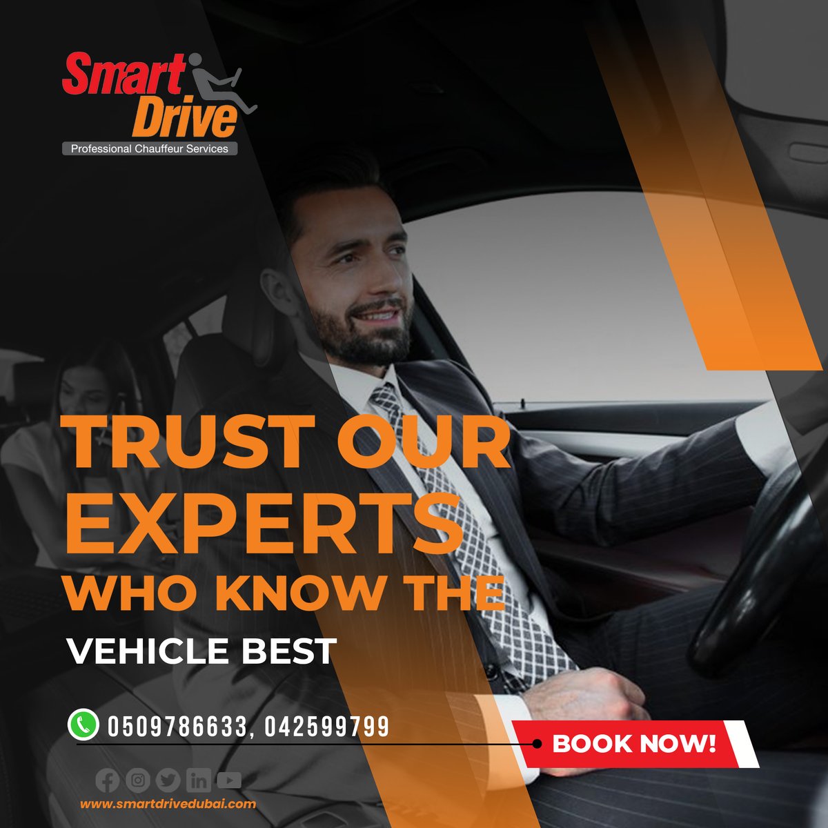 📷When it comes to your #vehicle, trust #ourexperts who know it best. With their #extensive knowledge and expertise, you can rest assured that your #ride is in capable hands.

Visit: smartdrivedubai.com
.
.
.
.
.
#SmartDriveDubai #DubaiDriving #SafeDrivingDubai #DrivingTips