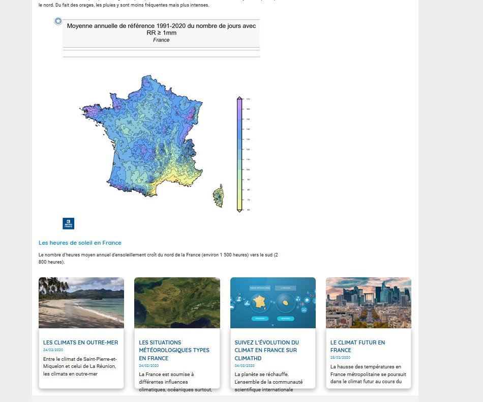 Le dossier #climat de <a href="/meteofrance/">Météo-France</a> est une mine d'or pour les enseignants de #svt #enseignementscientifique : articles, vidéos, datas, quiz, simulateurs, données sur les climats anciens, explications sur les outils statistiques... 
👉meteofrance.com/education/comp…