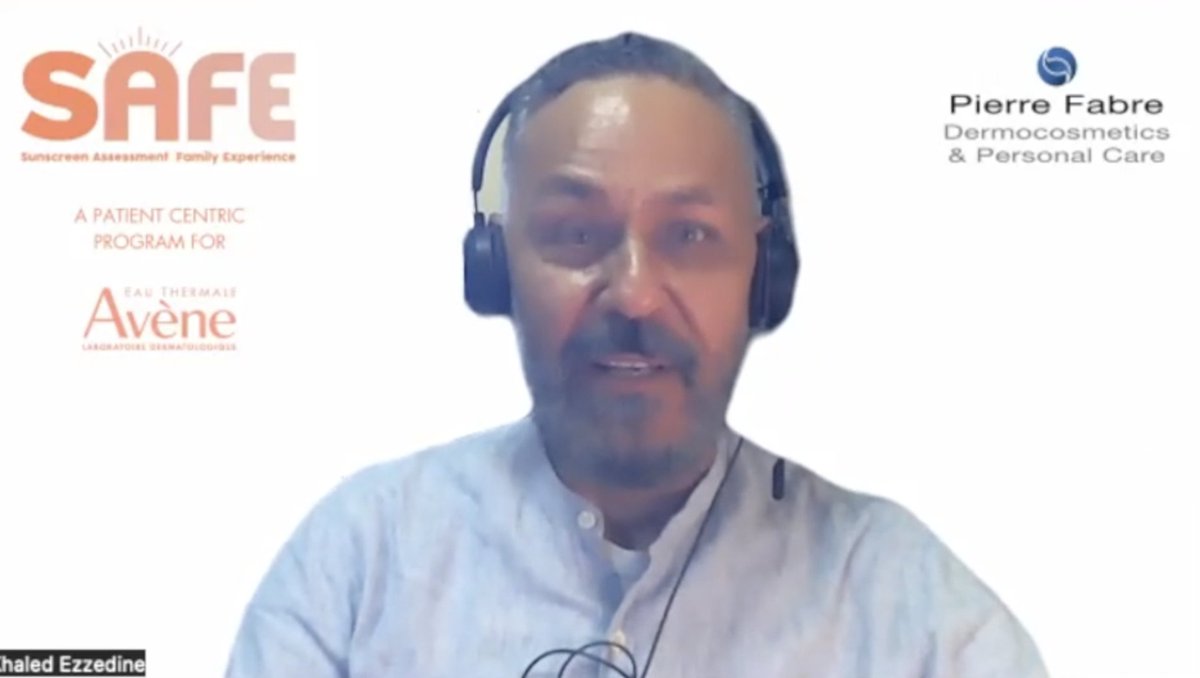 ☀️Rencontres #FestiComSanté X @PierreFabre
« La mode du « tout naturel » revient : Être bien, ce n’est pas forcément s’exposer au #soleil sans protection adaptée ! »

✔️ Pr Khaled Ezzedine – @GHUMondor