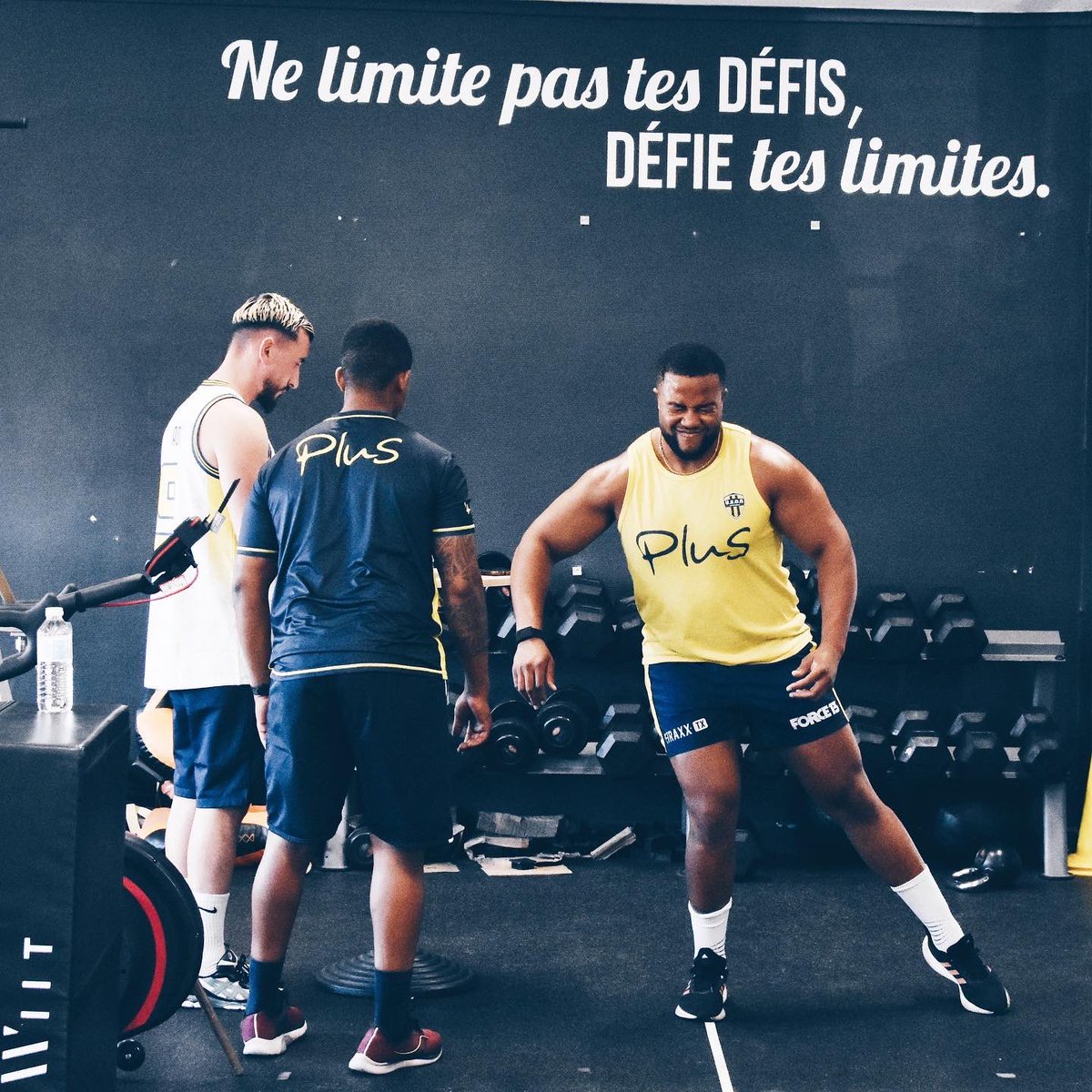 Patterning up for the new season.📈🍴🦿