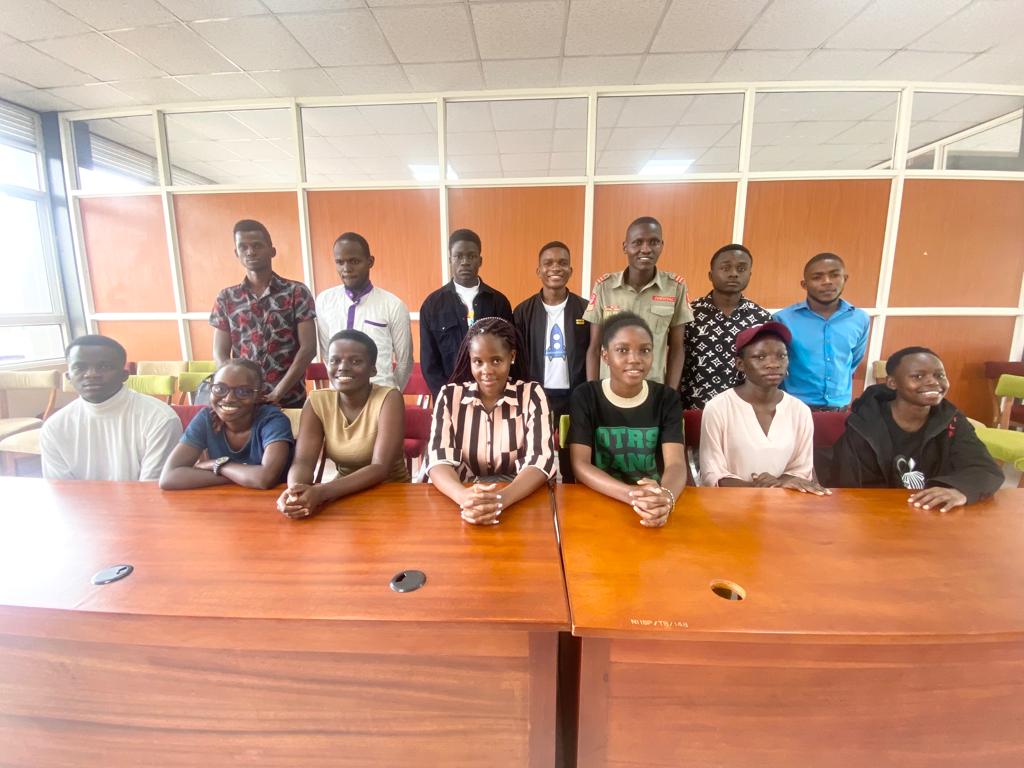 Meeting the Student Interns @SumicUg 

Empowering Young Minds: Sumic IT Solutions Fosters Talent and Fuels Digital Transformation through Internship Program.

Sumic Management Inspiring Students Interns, Highlighting the Advantages of Engaging in the Sumic Internship Program.