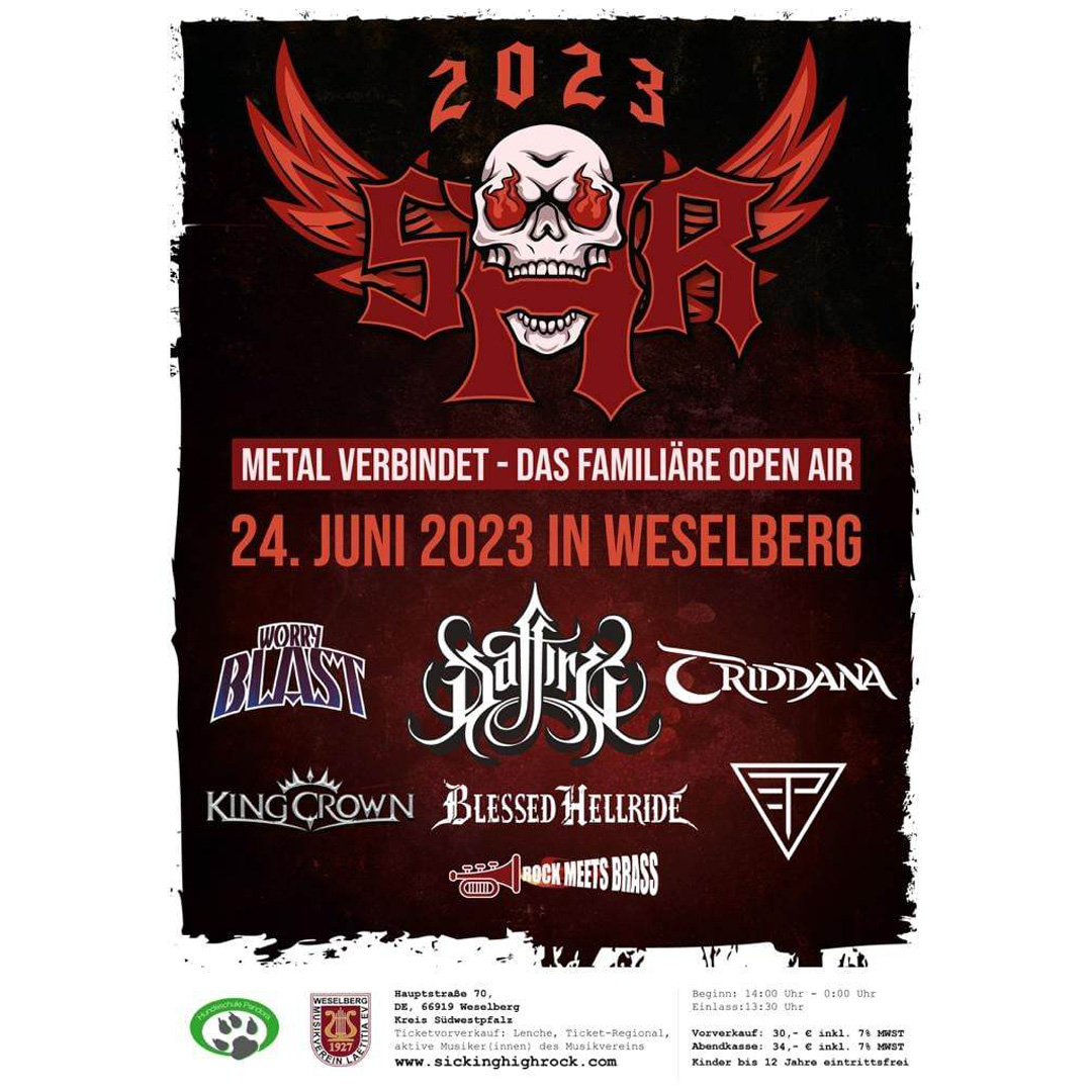 Meanwhile in the <a href="/KINGCROWNband/">KINGCROWN</a> camp
See you there metalheadz !!
<a href="/BrinDeZinc/">Le Brin de Zinc</a> w/ Dyslesia (Fr)
@Sickinghighrockfest (De)