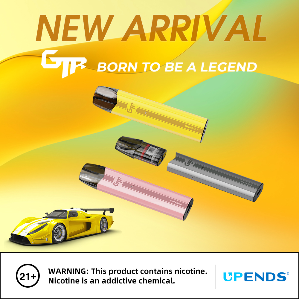 UPENDS brand new product released!
UPENDS GTR - Born to Be A Legend

⚠ Must be of legal age to vape⠀⠀⠀⠀⠀
#UPENDS #GTR #UPENDSGTR #closedpodsystem #vapepod #closedvapepod #meshcoilisthefuture #newvape #newvapes #newarrival #newarrivals