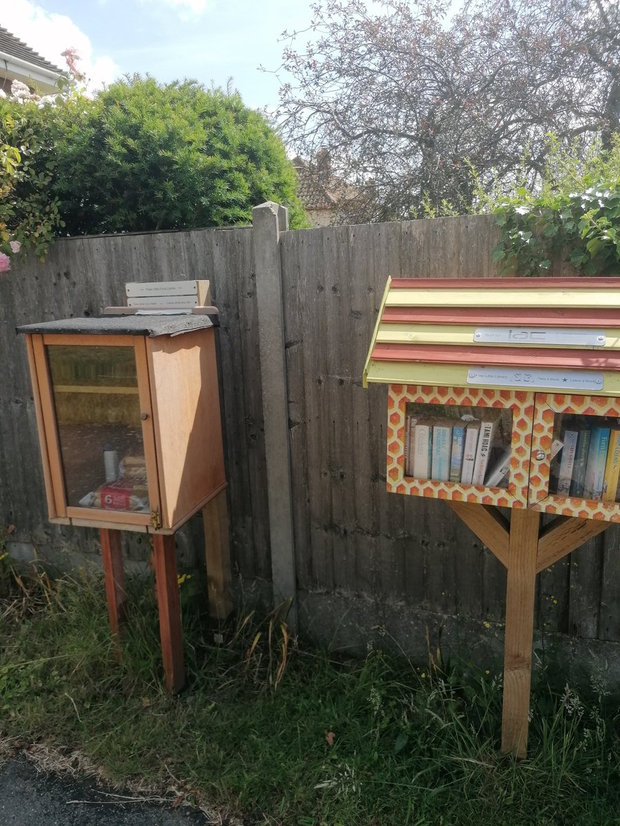 One for books and one for food #hadleigh