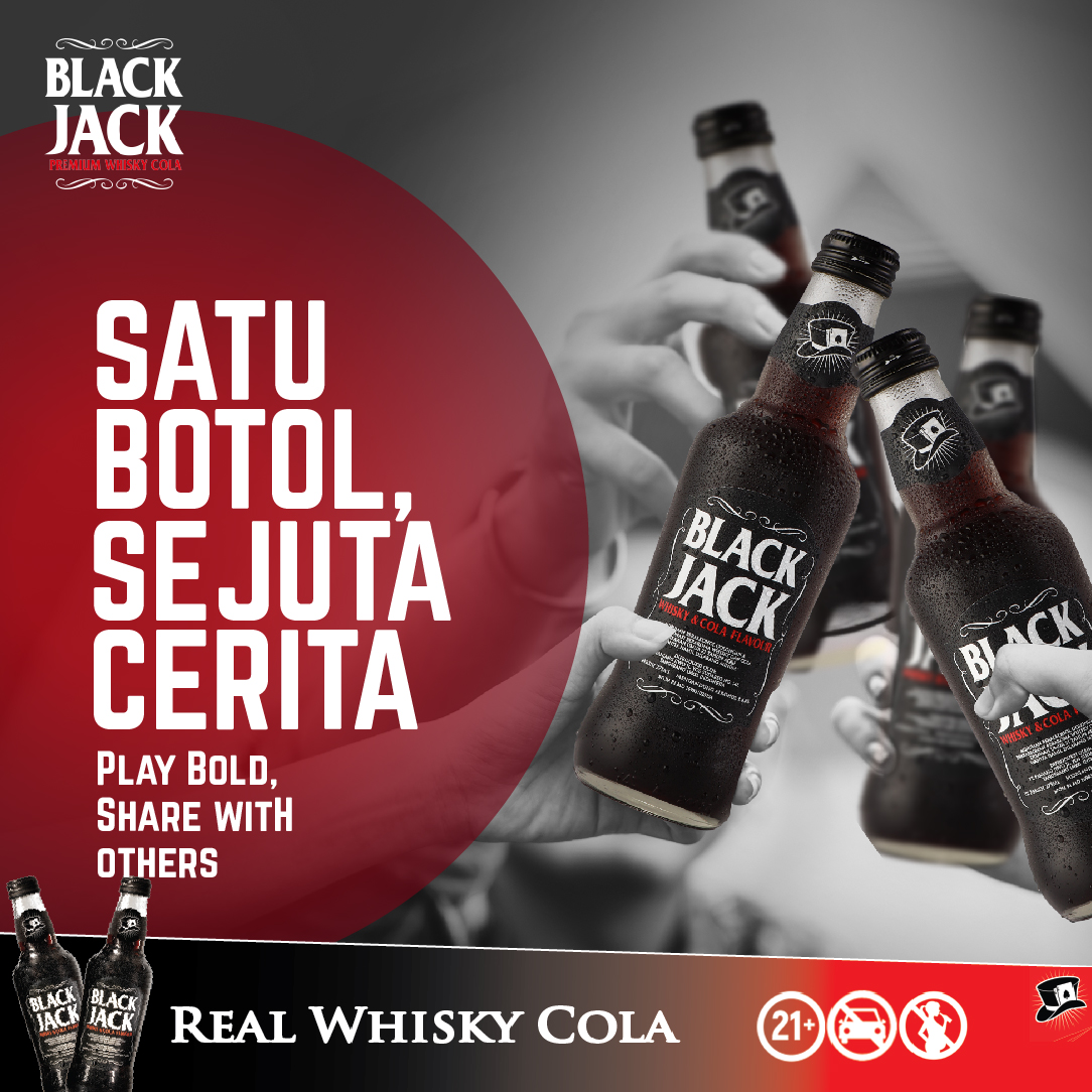BlackJackWhisky's tweet photo. Kalo lagi ada yang pengen diceritain tapi susah banget mulai darimana ceritanya, lo harus sambil nge-BlackJack tuh! Biar sharing ceritanya bisa terbuka sama temen-temen lo di tongkrongan!

#Blackjack #BlackjackWhiskyCola #WhiskyCola #RealWhiskyCola #TasteOfTheNight https://t.co/ZhntuuREB5